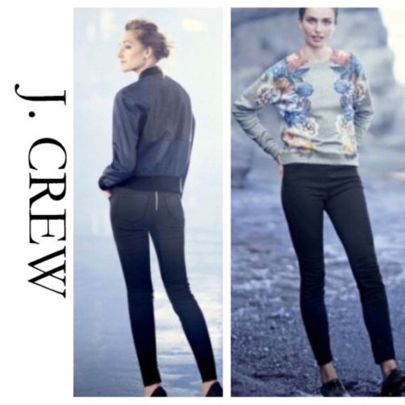 J. Crew Dannie Navy Blue Pants with Back Zipper - Picture 4 of 7